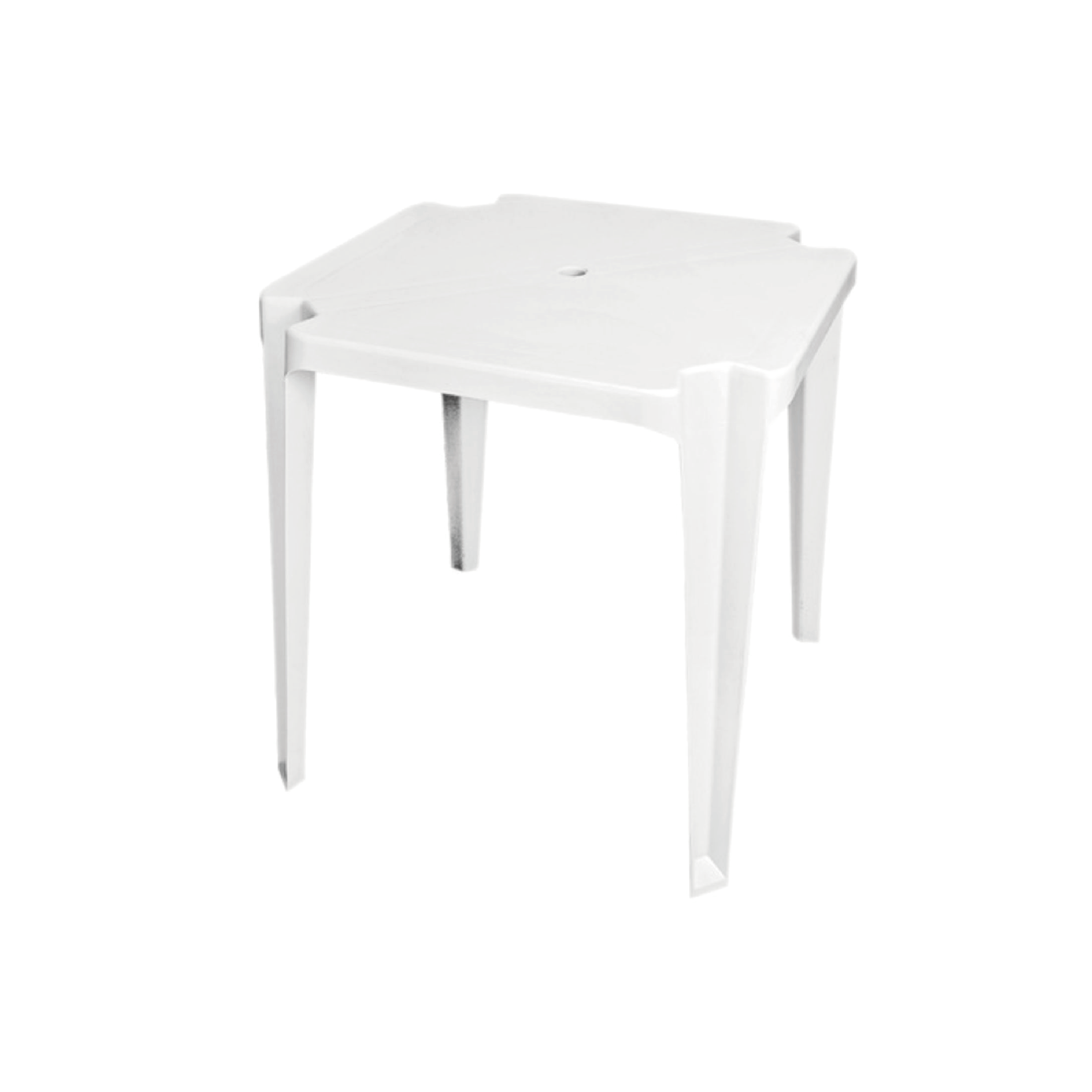 Mesa Plástica Branca 70x70cm