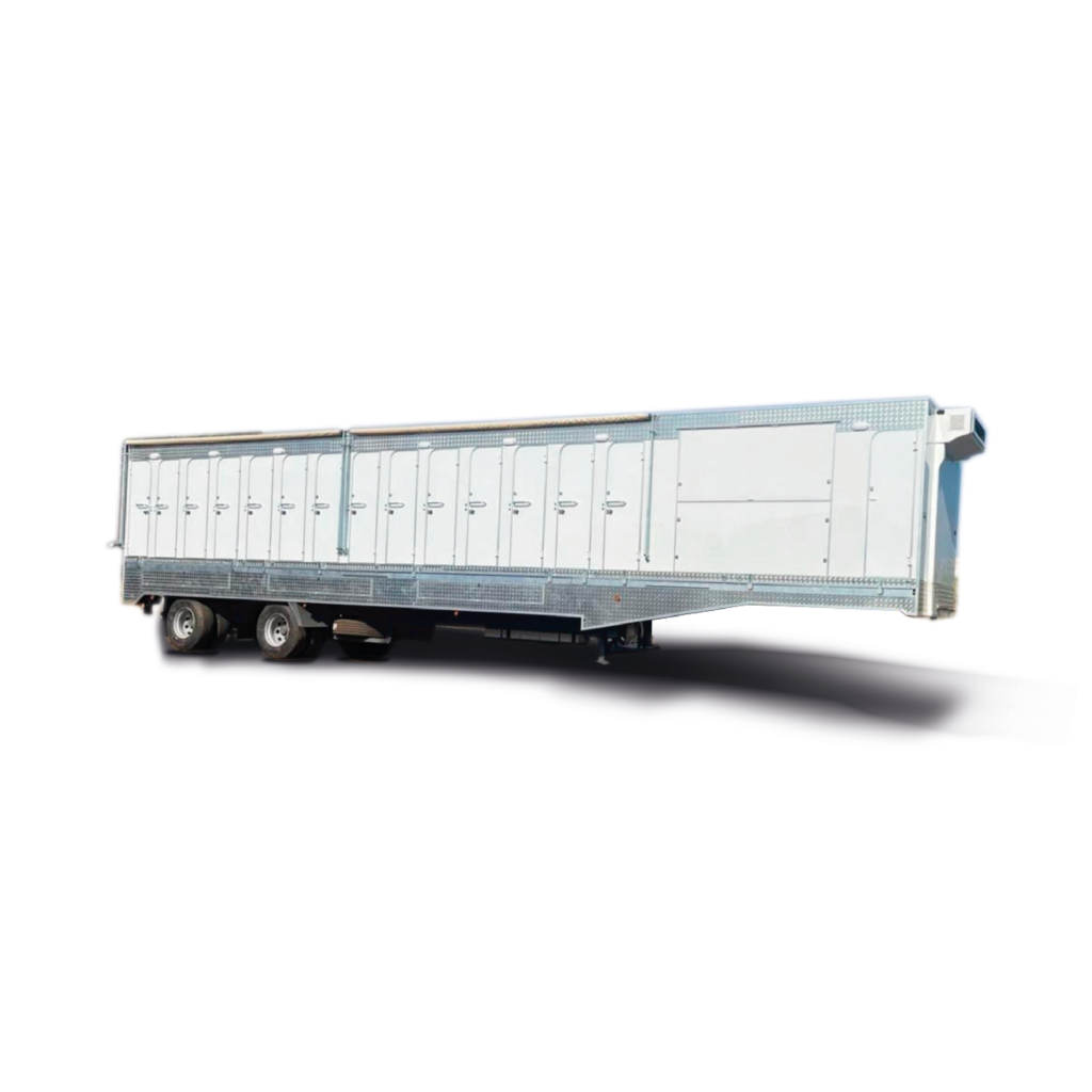 Carreta Banheiro com 28 Cabines
