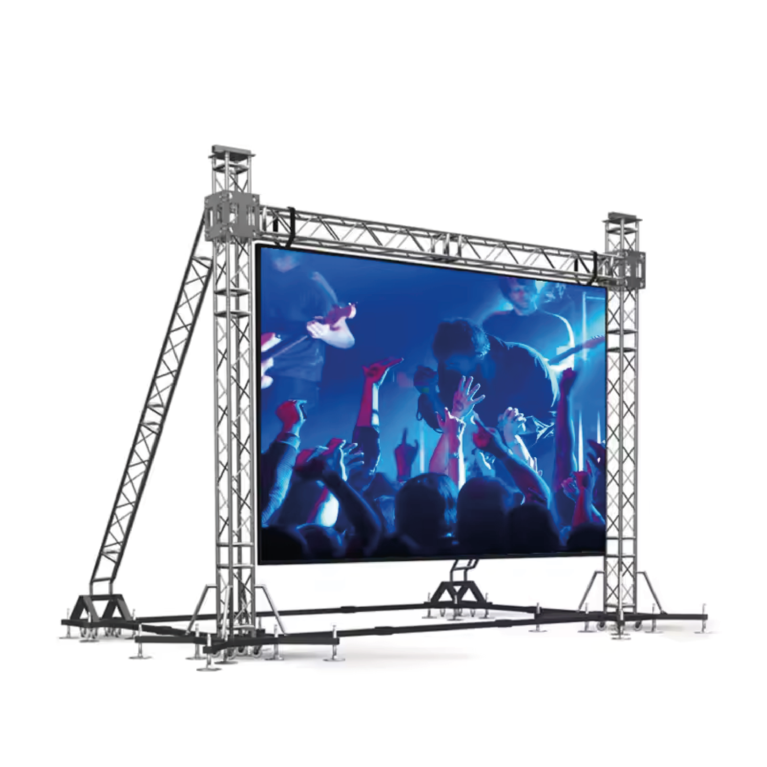 Painel de Led Estrutura Alumínio BOX TRUSS