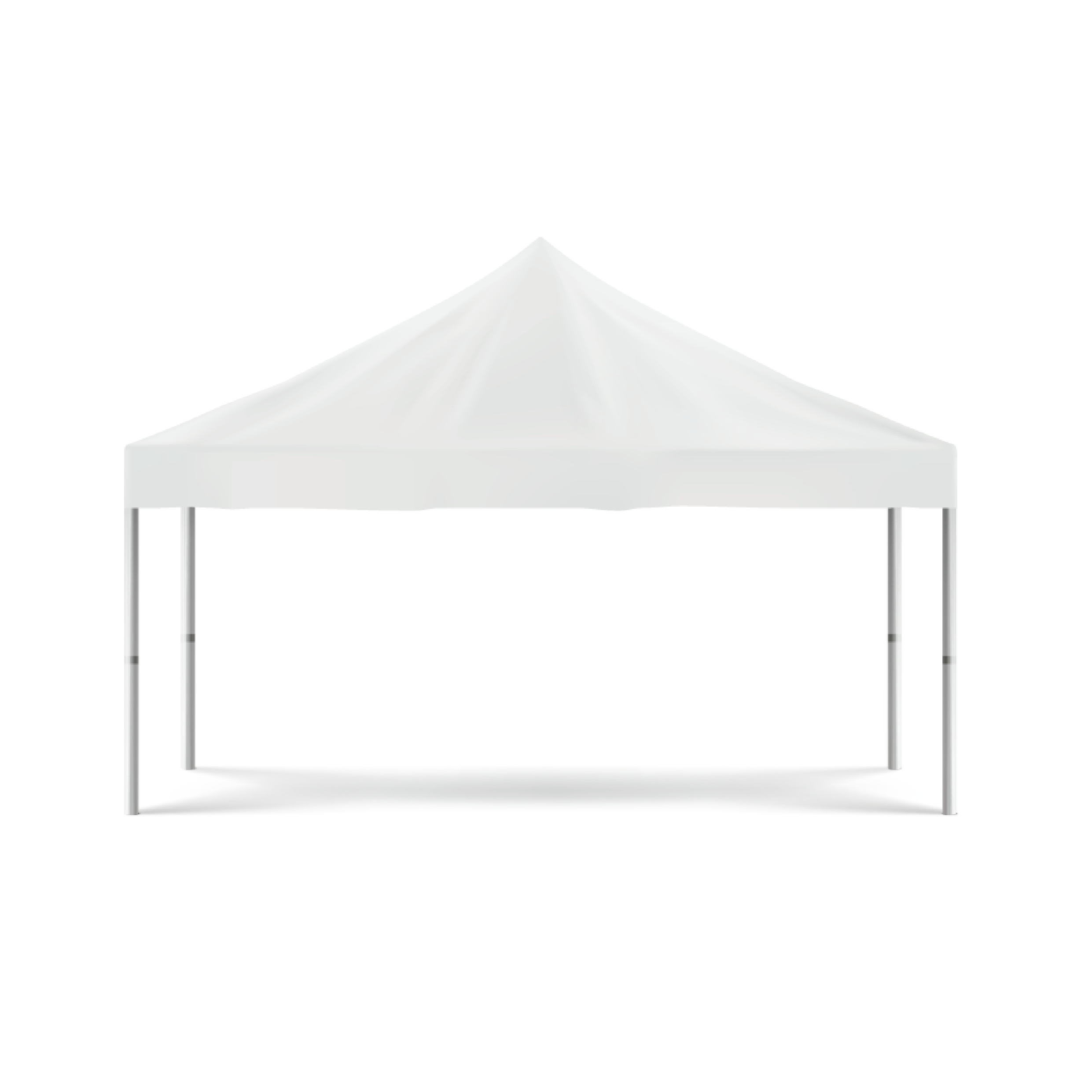 Tenda Piramidal Lona Branca 12m x 12m